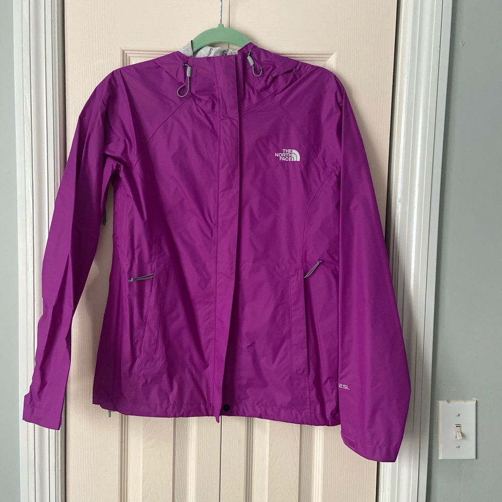 The north face weatherproof rain jacket